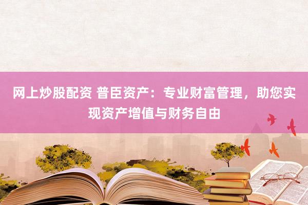 网上炒股配资 普臣资产:专业财富管理,助您实现资产增值与财务自由